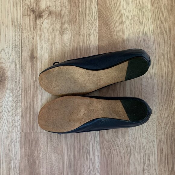 Saks Fifth Avenue Leather Ballet Flats Made in Italy - Picture 11 of 12